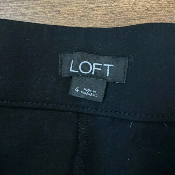 Ann Taylor Loft Black Pants - Picture 2 of 3